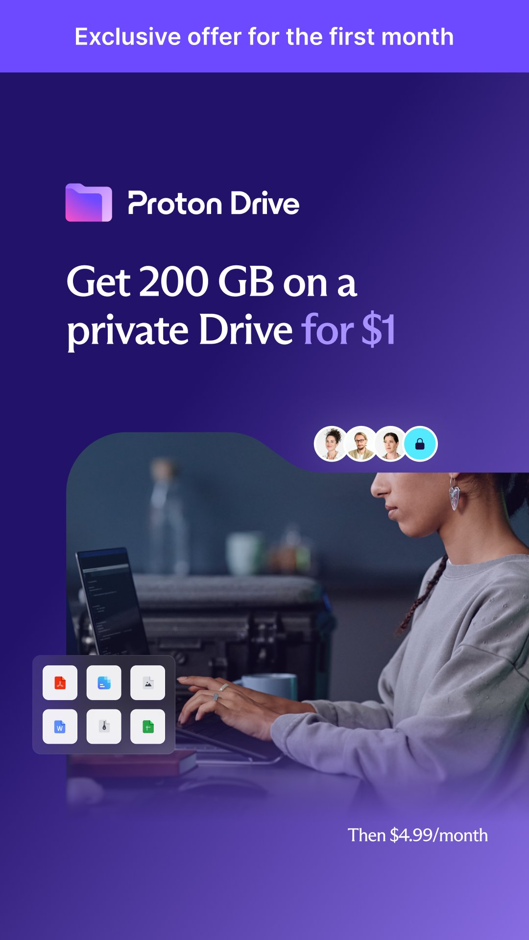 Promotional Offer For Proton Drive Service